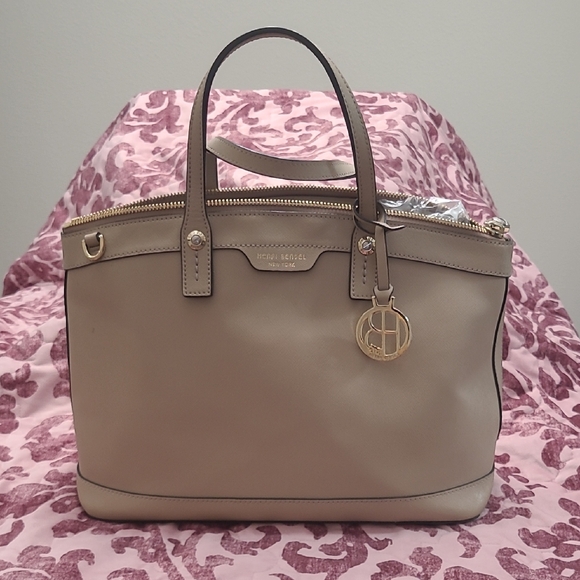 henri bendel Handbags - Henri Bendel Taupe Satchel Bag